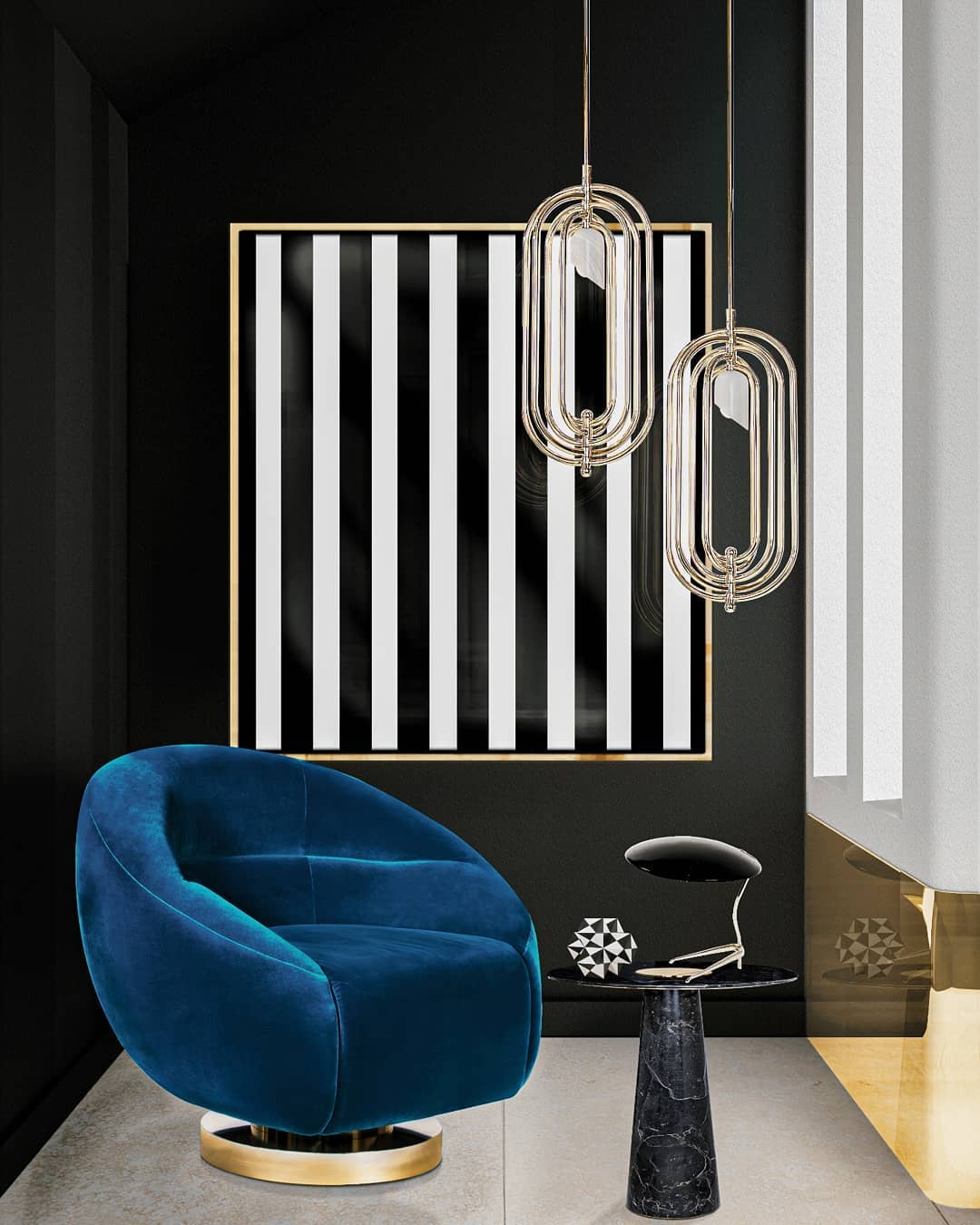 BLUE AND BLACK THE COLOUR YOU NEED