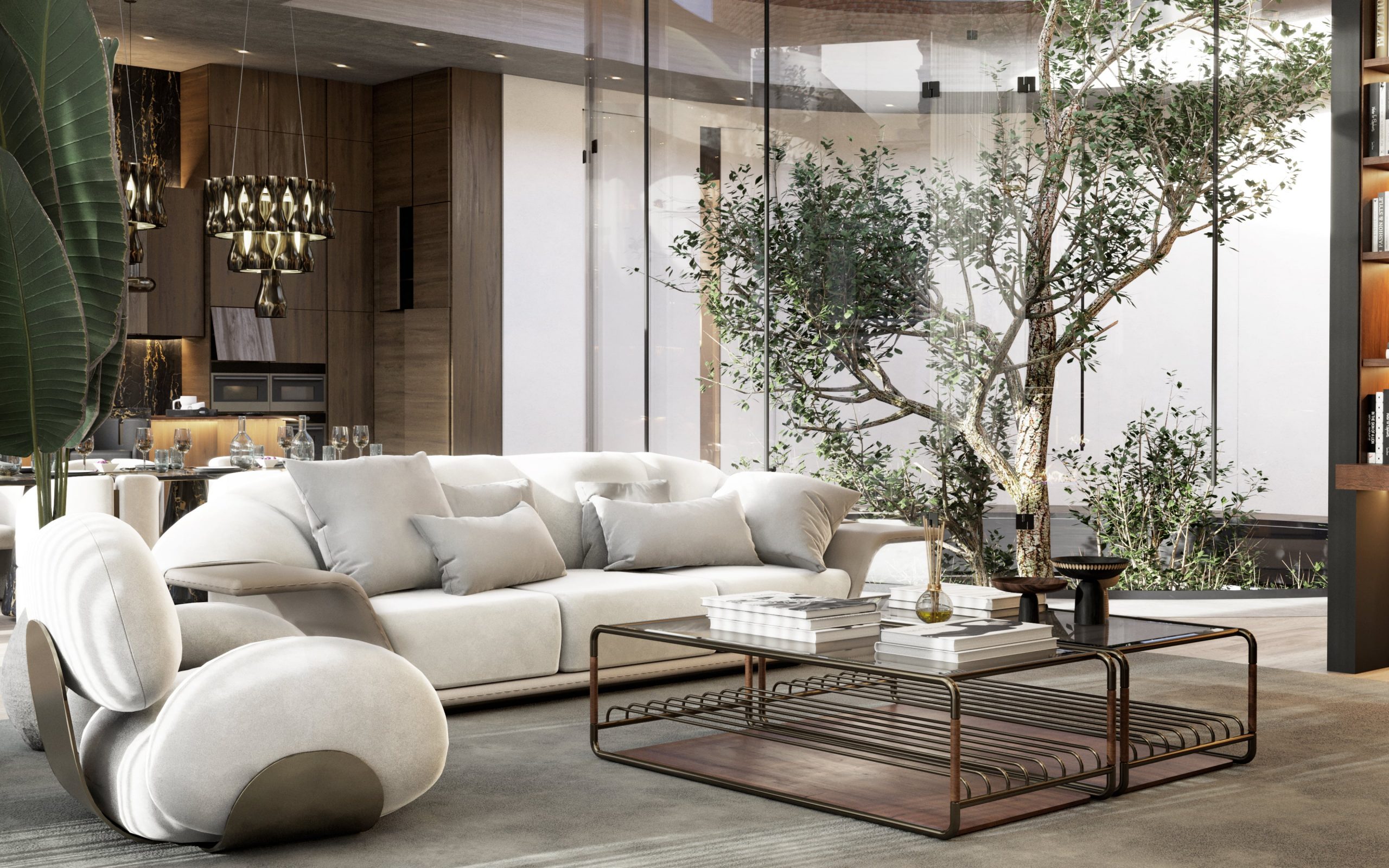 A MODERN LIVING ROOM FULL OF TIMELESS UPHOLSTERY