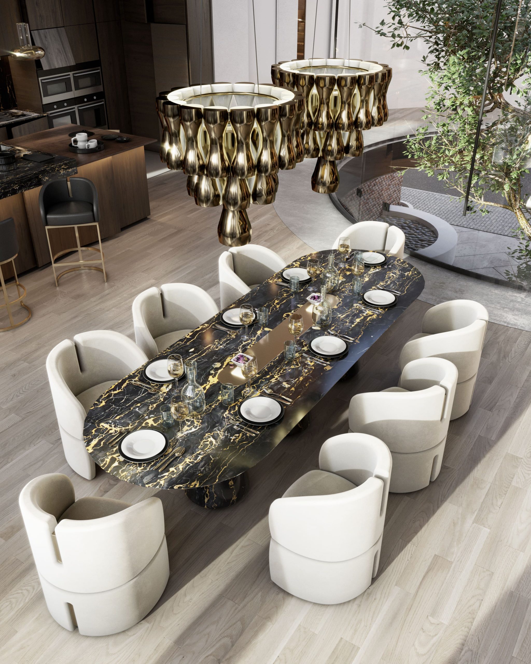 AN OPEN DINING ROOM DESIGN NOT TO MISS