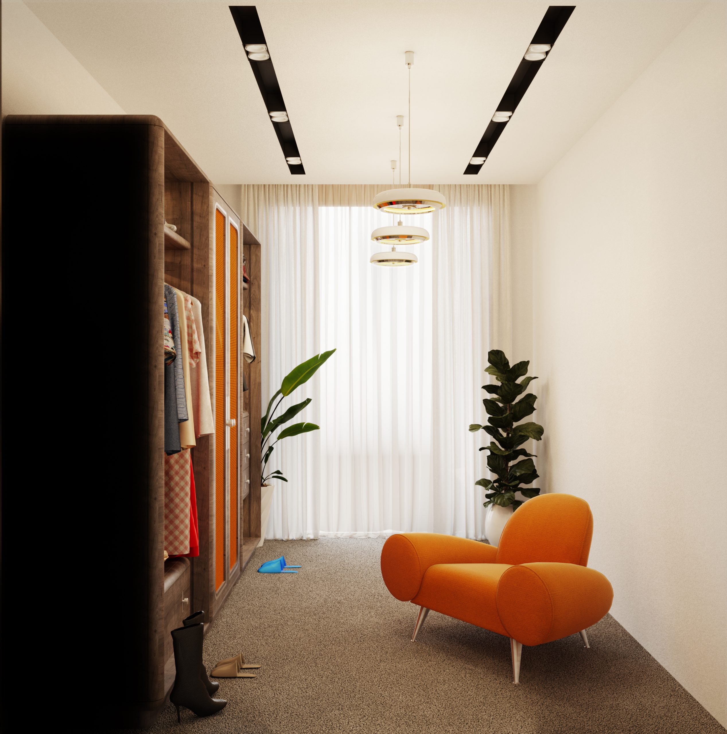 Dress Up Your Mid-Century Modern Closet With An Unforgettable Futuristic Piece