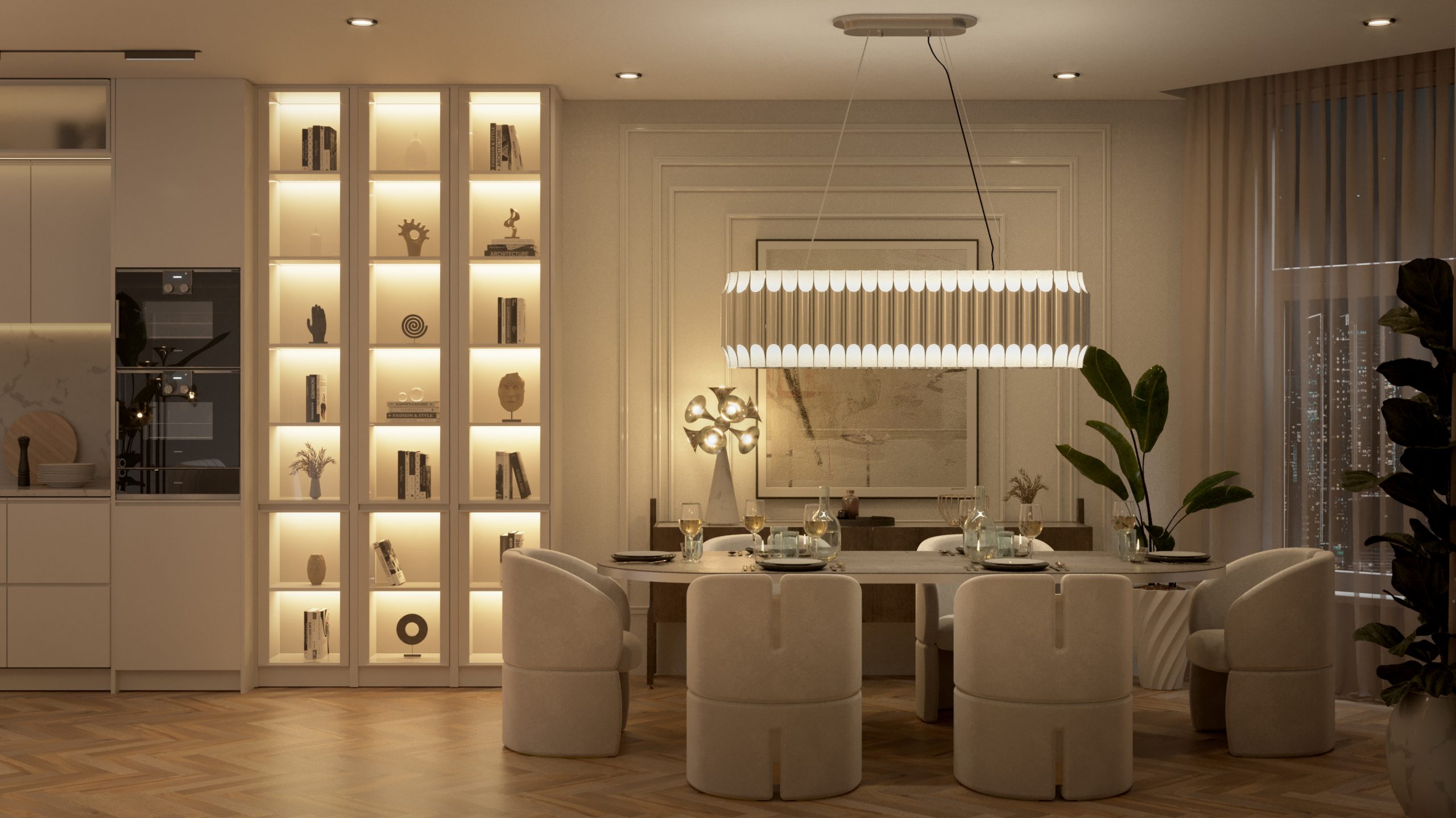 A One-Of-A-Kind Dining Room In Our Million Dollar Apartment In New York City