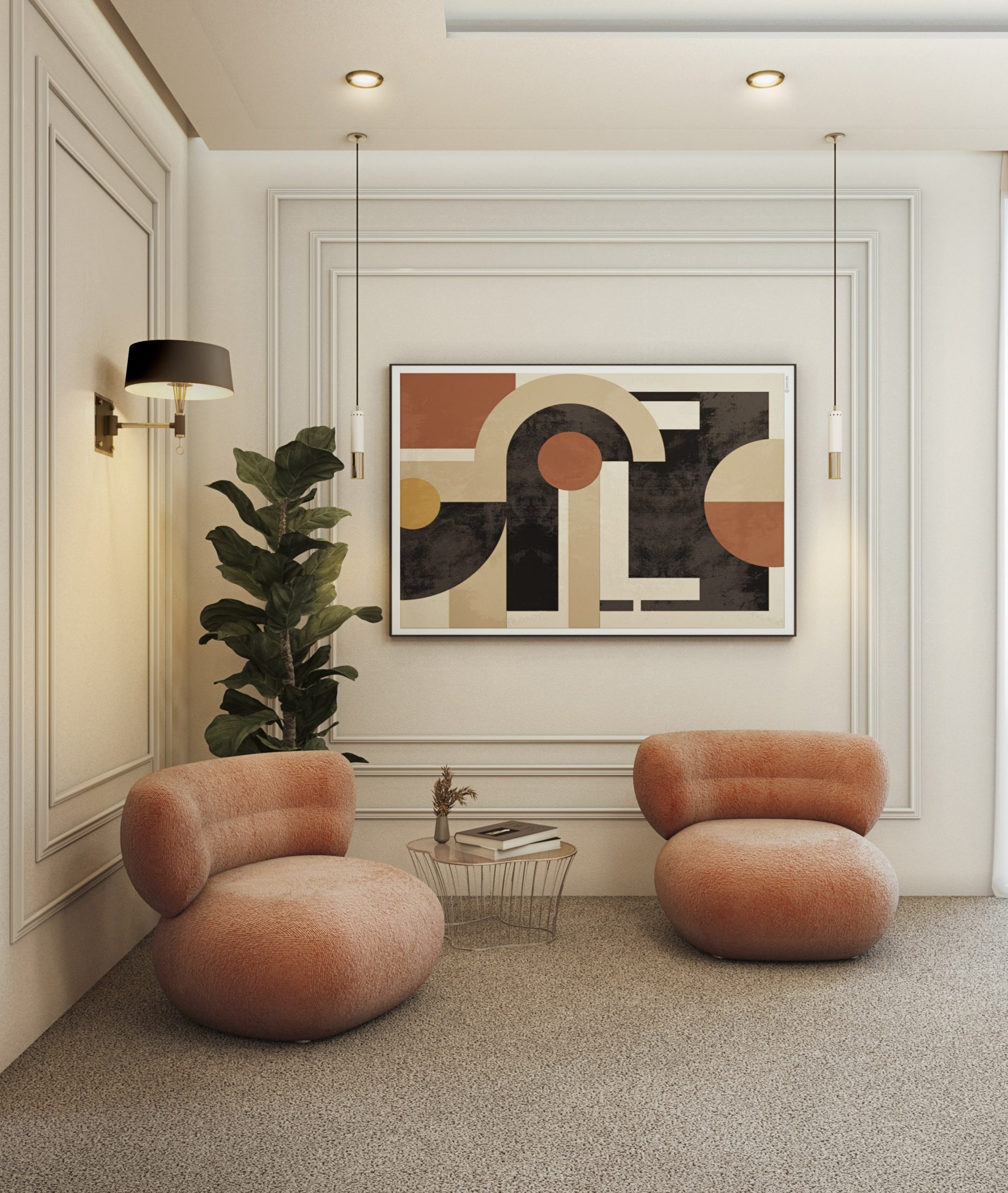 DISCOVER THE LUXURY HALLWAY OF THIS MANSION