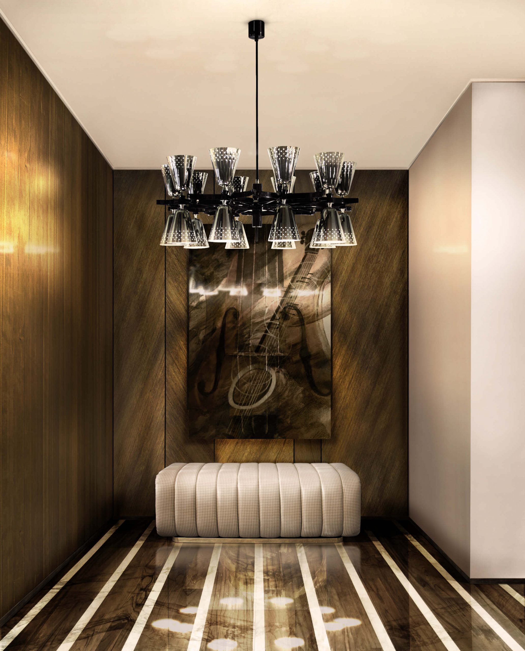 LUXURY HALLWAY WITH AMAZING FINISHES